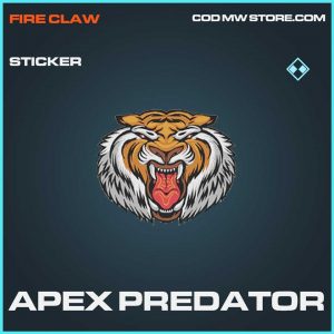 Apex Predator rare sticker call of duty modern warfare item