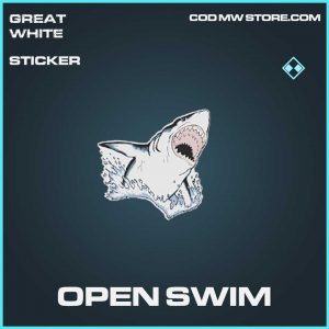 Open swim rare sticker blueprint call of duty modern warfaren item