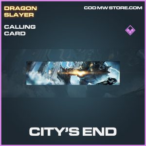 City's End epic calling card call of duty modern warfare item