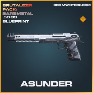 Asunder .50 GS skin legendary blueprint call of duty modern warfare warzone item