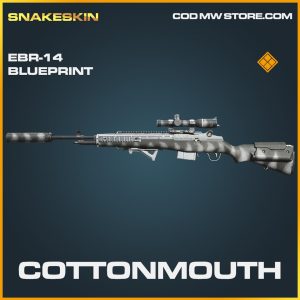 Cottonmouth EBR-14 skin legendary blueprint call of duty modern warfare warzone item