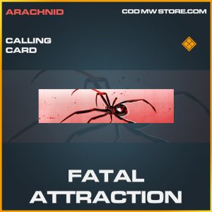 Fatal attraction calling card legendary call of duty modern warfare warzone item
