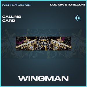 Wingman calling card rare call of duty modern warfare warzone item