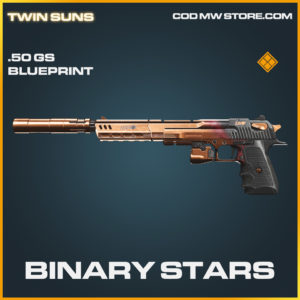 Binary Stars .50 GS skin legendary blueprint call of duty modern warfare warzone item