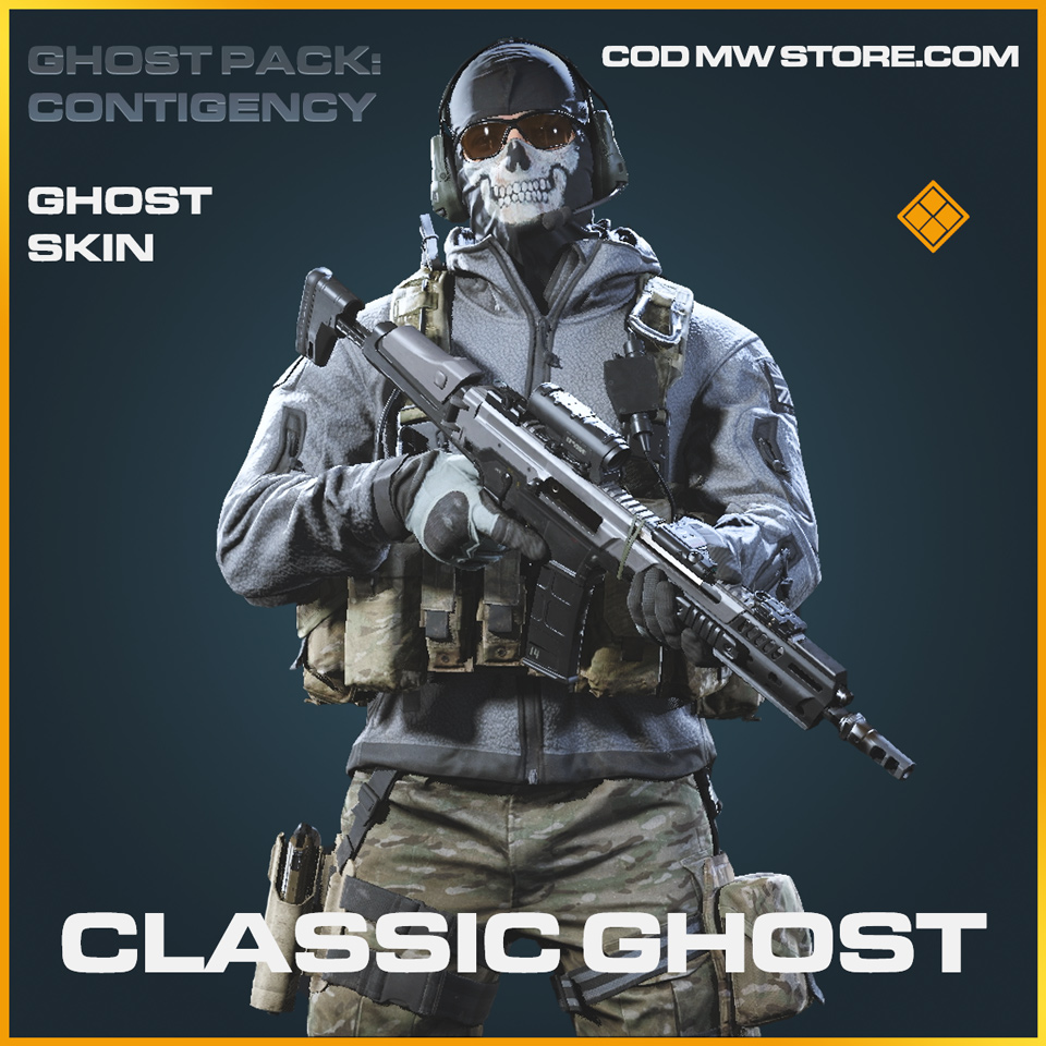 ArtStation - Call of Duty Modern Warfare 2019 Classic Ghost Skin