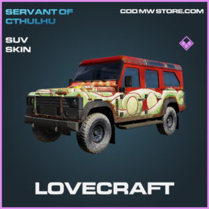 Lovecraft SUV skin lepi call of duty modern warfare warzone item