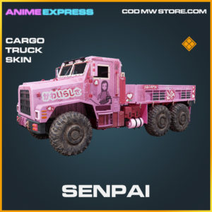 Senpai cargo truck skin legendary call of duty modern warfare warzone item