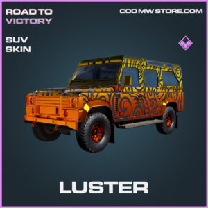Luster SUV skin epic call of duty modern warfare warzone item