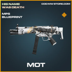 Mot MP5 skin legendary blueprint call of duty modern warfare warzone item
