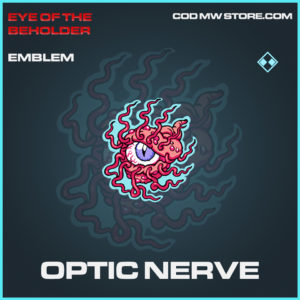 Optic Nerve emblem rare call of duty modern warfare warzone item