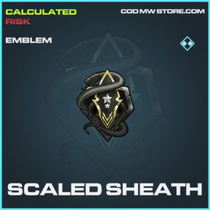 Scaled Sheath emblem rare call of duty modern warfare warzone item