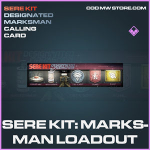Sere Kit: Marksman Loadout calling card epic call of duty modern warfare warzone item