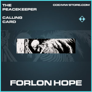 Forlon HOpe rare calling card call of duty modern warfare warzone item