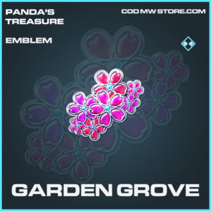 Garden Groven emblem rare call of duty modern warfare warzone item