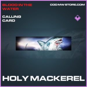 Holy Mackerel calling card epic call of duty modern warfare warzone item