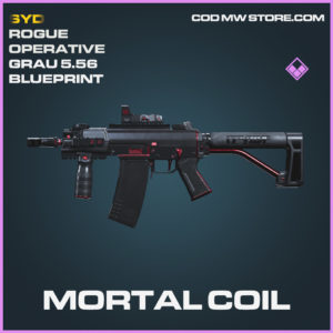 Mortal Coil Grau 5.56 skin epic call of duty modern warfare warzone item