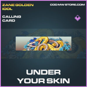 Under Your Skin calling card epic call of duty modern warfare warzone item