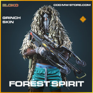 Forest Spirit Grinch SKin legendary call of duty modern warfare warzone item