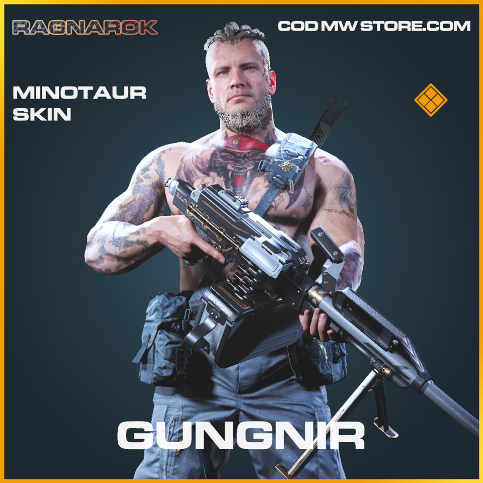 Gungnir Minotaur skin legendary call of duty modern warfare warzone item.
