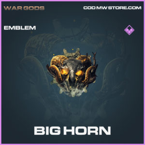Big Horn emblem epic call of duty modern warfare warzone item