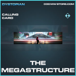 The Megastructure calling card rare call of duty modern warfare warzone item