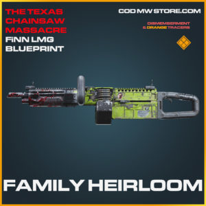 Family Heirloom FiNN LMG skin legendary blueprint call of duty modern warfare warzone item