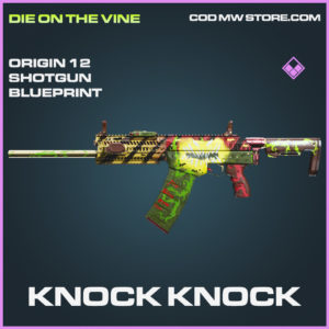 Knock Knock Origin 12 shotgun skin epic blueprint call of duty modern warfare warzone item