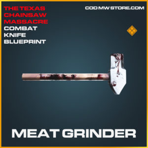 Meat Grinder combat knife skin legendary blueprint call of duty modern warfare warzone item