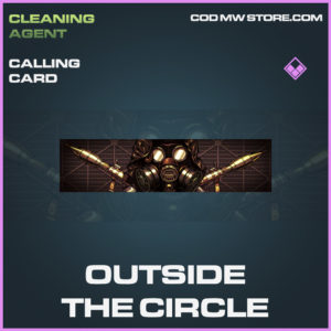 Outside the circle calling card call of duty modern warfare warzone item