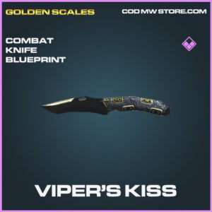 Viper's Kiss Combat Knife skin epic blueprint call of duty modern warfare warzone item