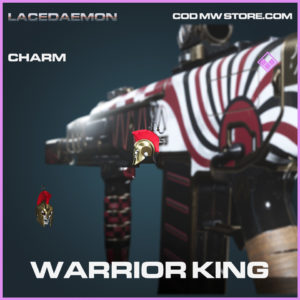 Warrior King charm call of duty modern warfare warzone item