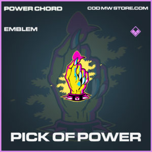 Pick of Power emblem epic call of duty modern warfare warzone item