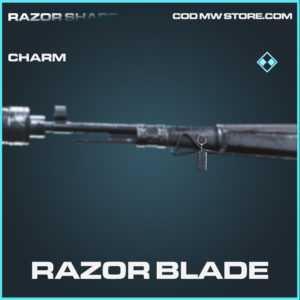 Razor Blade charm rare call of duty modern warfare warzone item