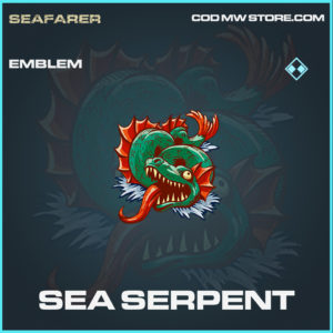 Sea Serpent emblem rare call of duty modern warfare warzone item