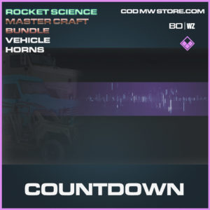 Coutndown vehicle horns in Call of Duty Black Ops Cold War and Warzone