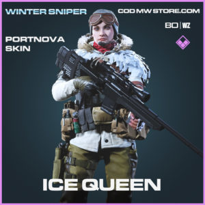 Ice Queen Portnova skin in Call of Duty Black Ops Cold War and Warzone