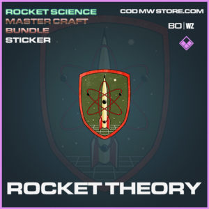 Rocket Theory sticker in Call of Duty Black Ops Cold War and Warzone
