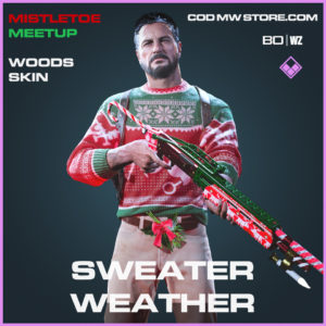 Sweater Weather Woods Skin in Call of Duty Black Ops COld War and Warzone