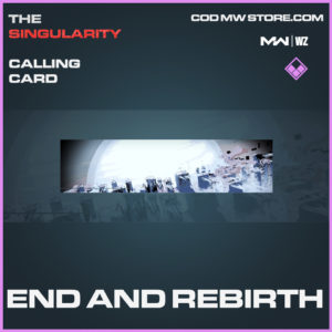 End and Rebirth calling card in Modern Warfare and Warzone