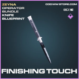 Finishing Touch Knife blueprint in Black Ops Cold War and Warzone