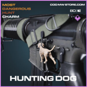 Hunting Dog charm in Black Ops Cold War and Warzone