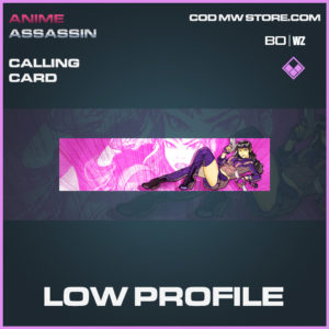 Low Profile calling card in Black Ops Cold War and Warzone