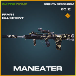 Maneater FFAR1 blueprint skin in Black Ops Cold War and Warzone