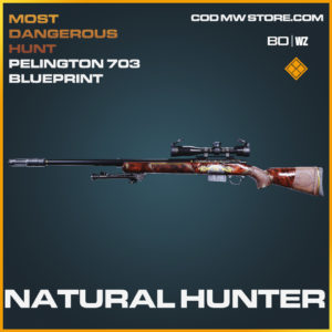 Natural Hunter Pelington 703 blueprint and skin in Black Ops Cold War and Warzone
