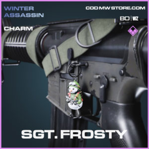 Sgt. Frosty charm in Black Ops Cold War and Warzone