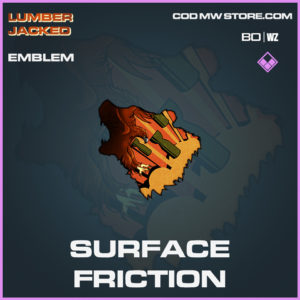 Surface Friction emblem in Black Ops Cold War and Warzone