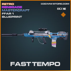 Fast Tempo FFAR 1 blueprint skin in Black Ops Cold War and Warzone