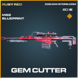 Gem Cutter M82 blueprint skin in Cold War and Warzone