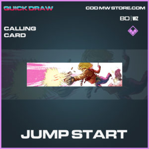 Jump Start calling card in Black Ops Cold War and Warzone