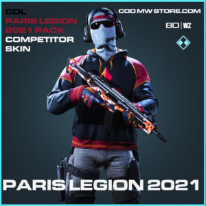 Paris Legion 2021 Competitor Skin Primary in Black Ops Cold War and Warzone